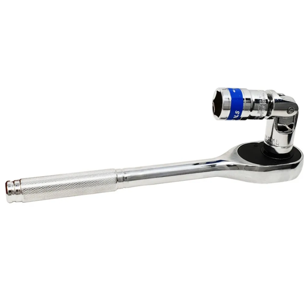 SET 25 PEZZI CHIAVI A BUSSOLA CON CRICCHETTO SOCKET 1/2" ACCESSORI