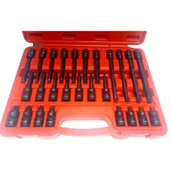 SET 26 PEZZI CHIAVI A BUSSOLA INSERTI MILLERIGHE XZN 1/2