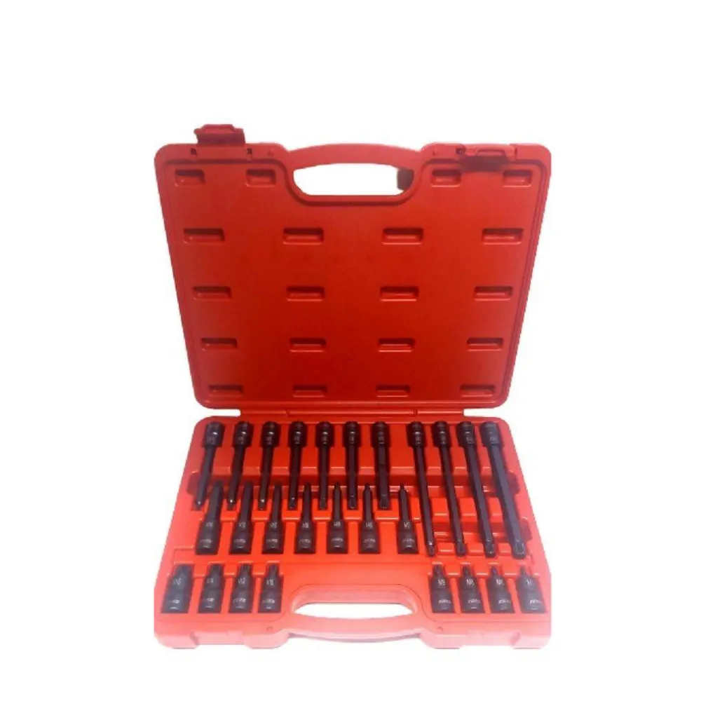 SET 26 PEZZI CHIAVI A BUSSOLA INSERTI MILLERIGHE XZN 1/2" DA M5 A M16 FS-43614