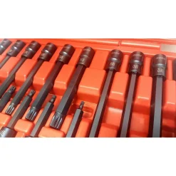 SET 26 PEZZI CHIAVI A BUSSOLA INSERTI MILLERIGHE XZN 1/2