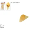 SET 10 PEZZI CONO CONI DA 13X4.5 CM PER BUFFET FINGER FOOD CIOTOLA STUZZICHINI