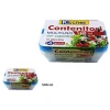 SET 4 PEZZI CONTENITORI MULTIUSO CON COPERCHIO IN PLASTICA 500ML CUCINA