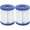 SET 2 PEZZI FILTRO A CARTUCCIA I PER POMPE DA 1.249 LT/H RICAMBIO PISCINA 58093