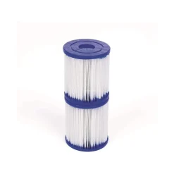 SET 2 PEZZI FILTRO A CARTUCCIA I PER POMPE DA 1.249 LT/H RICAMBIO PISCINA 58093