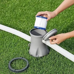 SET 2 PEZZI FILTRO A CARTUCCIA I PER POMPE DA 1.249 LT/H RICAMBIO PISCINA 58093