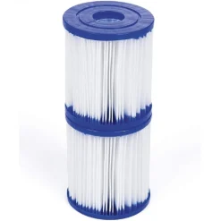 SET 2 PEZZI FILTRO A CARTUCCIA I PER POMPE DA 1.249 LT/H RICAMBIO PISCINA 58093