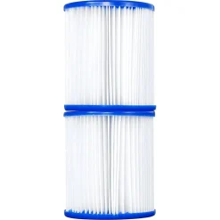 SET 2 PEZZI FILTRO A CARTUCCIA I PER POMPE DA 1.249 LT/H RICAMBIO PISCINA 58093