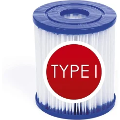 SET 2 PEZZI FILTRO A CARTUCCIA I PER POMPE DA 1.249 LT/H RICAMBIO PISCINA 58093