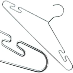 SET 5 PEZZI GRUCCE STAMPELLE APPENDIABITI IN METALLO LARGHE 40CM ART. 10456