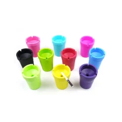 SET 12 PEZZI POSACENERE MANGIA SIGARETTA NO FUMO ODORI POSA CENERE PLASTICA