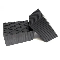 SET 2 PEZZI TAMPONI IN GOMMA PER PONTI SOLLEVATORI TAMPONE 16 X 12 X 8 CM
