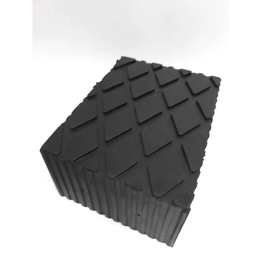 SET 2 PEZZI TAMPONI IN GOMMA PER PONTI SOLLEVATORI TAMPONE 16 X 12 X 8 CM