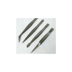 SET 4 PINZETTE IN ACCAIO INOSSIDABILE PER SOPRACIGLIE SOPRA CIGLIE MACKUP BEAUTY