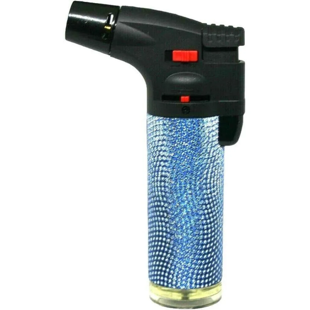 SET 12 PZ ACCENDINI ACCENDI GAS EASY TORCH SHINY LUCIDI CHIC FIAMMA BLU 40804594