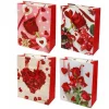 SET 6 PZ. BUSTE DA REGALO 18X23X10CM BORSA SAN VALENTINO ROSE VARI MODELLI 71098