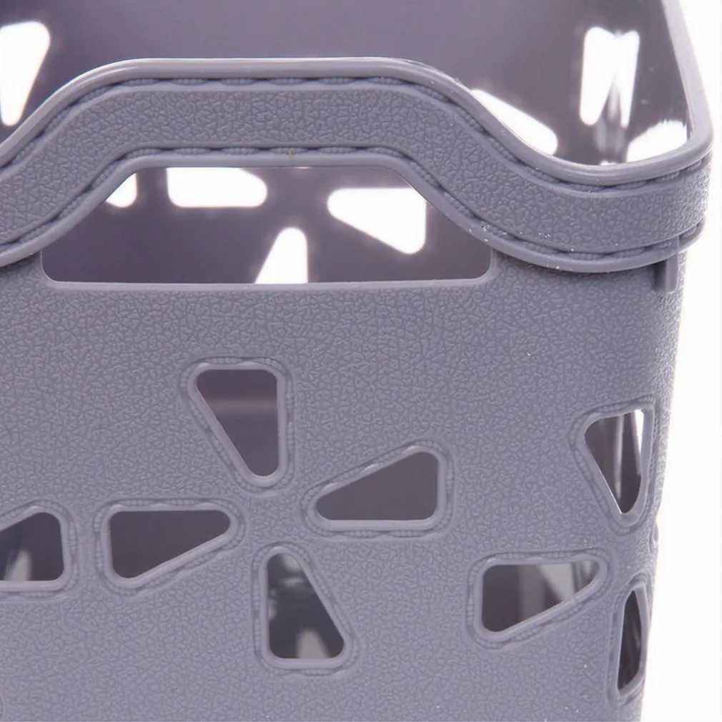 SET 2 PZ CESTO PORTAOGGETTI CESTINO PORTA TUTTO CON MANIGLIE 18,5X12X12 CM 10723