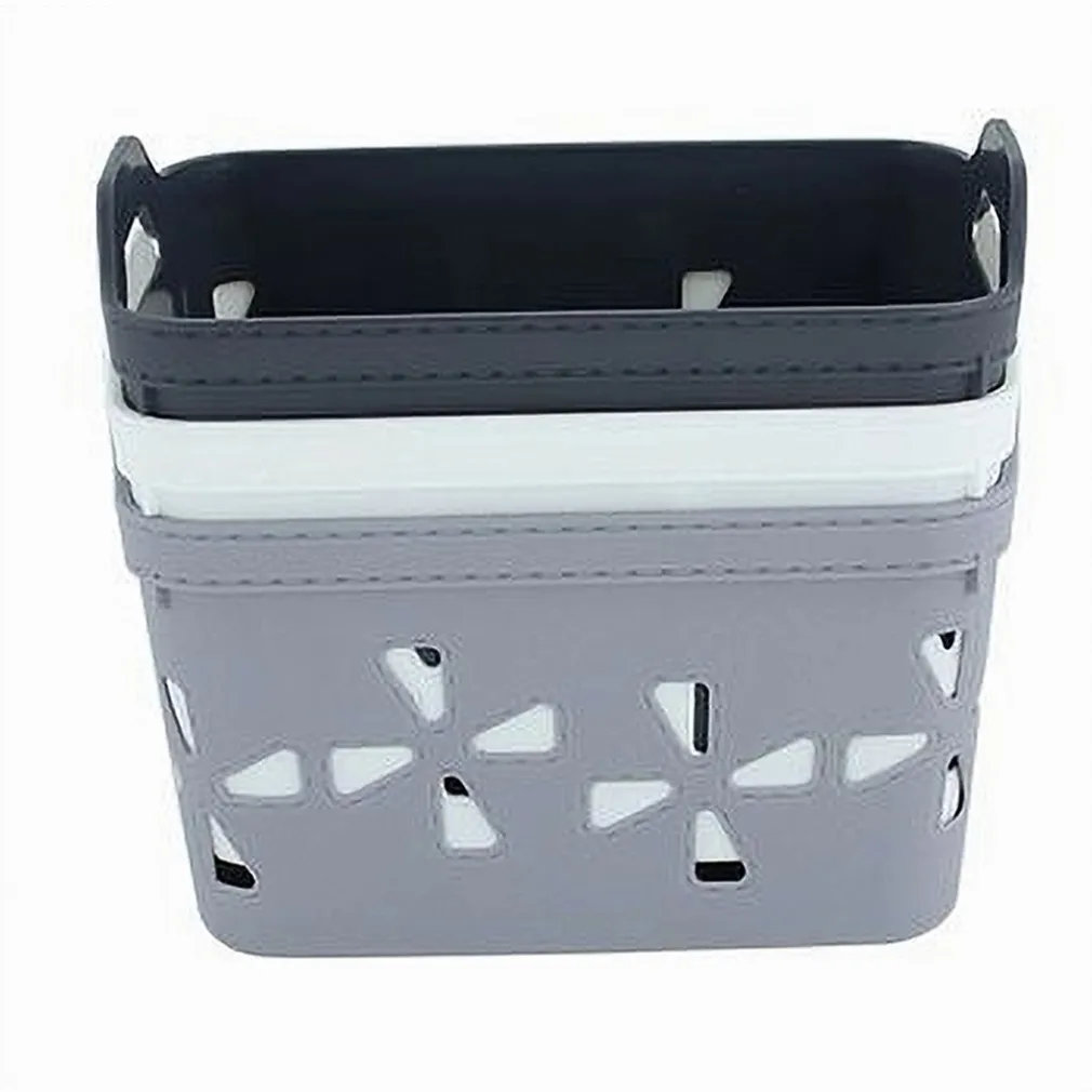 SET 2 PZ CESTO PORTAOGGETTI CESTINO PORTA TUTTO CON MANIGLIE 18,5X12X12 CM 10723