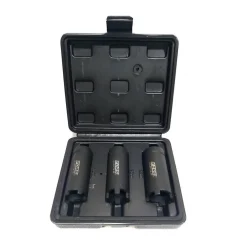 SET 3 PZ CHIAVE SMONTA E BLOCCA DADI FRIZIONE MOTO MANICOTTI QUATTRO DENTI 22774