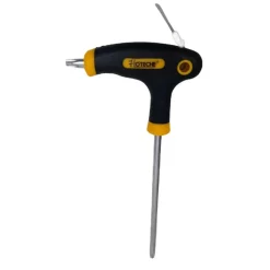 SET 10 PZ CHIAVI TORX CON IMPUGNATURA A T CACCIAVITI MANICO ANTISCIVOLO 262009