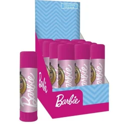 SET 12 PZ COLLA STICK DA 25GR GRAFICA BARBIE PER SCUOLA REGALI FESTE BAMBINE 966773