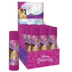 SET 12 PZ COLLA STICK DA 25GR GRAFICA PRINCIPESSE PER SCUOLA REGALI FESTE BAMBINE 964540