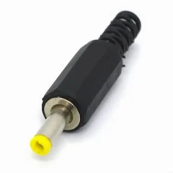 SET 2 PZ CONNETTORE DC 1,7 X 4,0 MM ADATTATORE SPINA MASCHIO ALIMENTAZIONE C-076