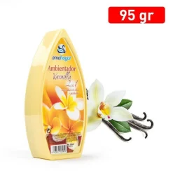 SET 12 PZ DEODORANTI GEL PROFUMO AMBIENTE ASSORBI ODORI 2IN1 FRAGRANZA VANIGLIA