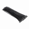 SET 100 PZ FASCETTE SERRACAVO AUTOBLOCCANTI IN NYLON NERO 4.8MM X 300MM 48-300-N