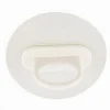 SET 2 PZ GANCI ADESIVI AD ANELLO PER ASTA TENDE DA PARETE BAGNO CASA TONDI 87362