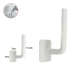 SET 2 PZ GANCI PORTATUTTO DA PARETE MULTIUSO CUCINA BAGNO CAMERA PENSILE 70210