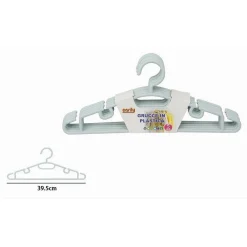 SET 5 PZ GRUCCE STAMPELLE APPENDIABITO PLASTICA VESTITI PANTALONI AZZURRO 79322