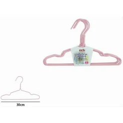 SET 5 PZ GRUCCE STAMPELLE APPENDIABITO IN METALLO ROSA VESTITI PANTALONI 87695