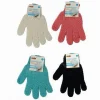 SET 3 PZ GUANTO DOCCIA BAGNO MASSAGGIO ESFOLIANTE PELLE CORPO TINTA UNITA 79286