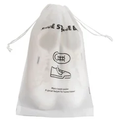 SET 3 PZ ORGANIZER DA VIAGGIO CASA SACCO BORSA PER SCARPE 25X36CM CON COULISSE 87704