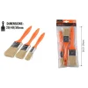 SET 3 PZ PENNELLI PIATTI PER PITTURA DIMENSIONI 20/40/50MM MANICO PLASTICA 90308