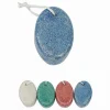 SET 3 PZ PIETRA POMICE COLORATA OVALE NATURALE CURA PIEDI CALLI CHIROPODIA 79292