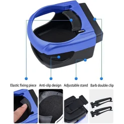 SET 2 PZ PORTABOTTIGLIE UNIVERSALE BEVANDE GANCI BOCCHETTE ARIA PER AUTO CAMION