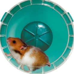 SET 2 PZ. RUOTE PER RODITORI GABBIA CRICETI TOPI PORCELLINI D'INDIA GIOCO ESERCIZIO ANIMALI