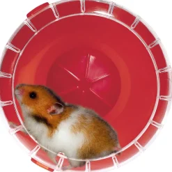 SET 2 PZ. RUOTE PER RODITORI GABBIA CRICETI TOPI PORCELLINI D'INDIA GIOCO ESERCIZIO ANIMALI