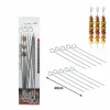 SET 10 PZ SPIEDINI IN ACCIAIO PER BARBECUE BBQ PIASTRA CUCINA LUNGHEZZA 40CM