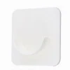 SET 4 PZ SUPPORTI ADESIVI PER BASTONE PER TENDA BAGNO ASTE DOCCIA BIANCO 87358