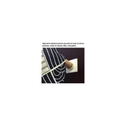 SET 4 PZ SUPPORTI ADESIVI PER BASTONE PER TENDA BAGNO ASTE DOCCIA BIANCO 87358