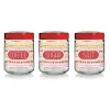 SET 3 PZ TRIS BARATTOLI DA CUCINA IN VETRO LOOK SALE ZUCCHERO CAFFÈ DA 800 CC