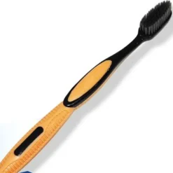 SET 4 SPAZZOLINI SBIANCANTI CARBON PLUS MEDIO FATIGATI PARTICELLE CARBONE ATTIVO