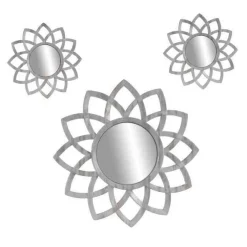 SET 3 SPECCHI PARETE DECORATIVI ANTICATI LIBERA INSTALLAZIONE GIRA 20-35CM 836909