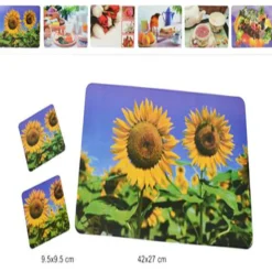 SET 3 TOVAGLIETTE AMERICANE IN PVC TOVAGLIETTA PER COLAZIONE DESIGN MODERNO CASA