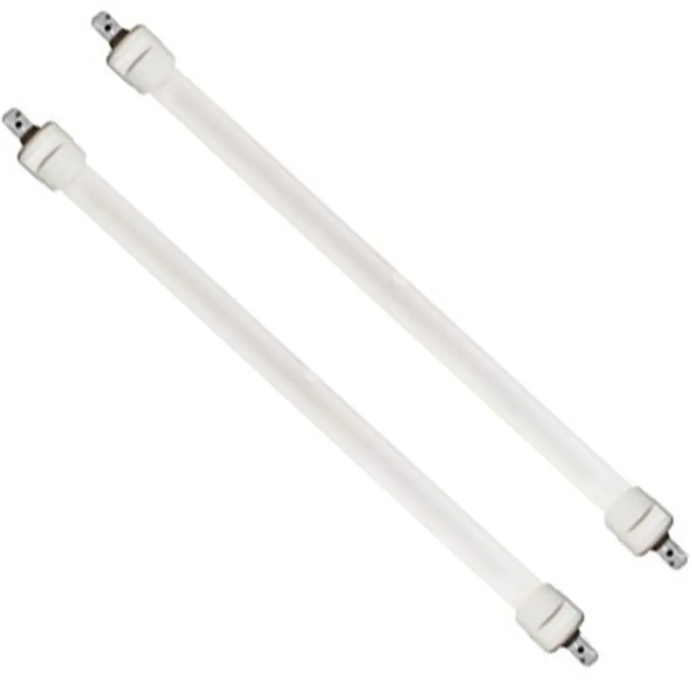 SET 2 TUBI CANDELA DI RICAMBIO PER STUFA AL QUARZO STUFE LUNGHEZZA 205 MM TBQ-01