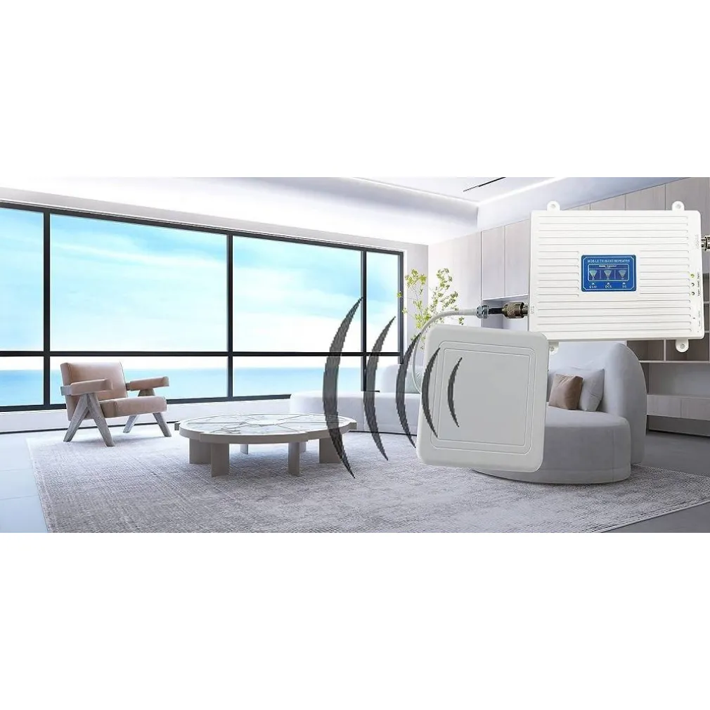 SET AMPLIFICATORE SEGNALE CELLULARE 2G 3G 4G LTE 900 1800 2100 MHZ DCS WCDMA GSM