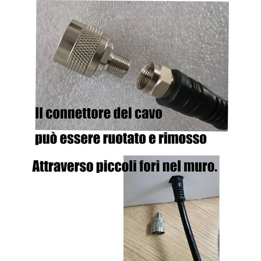 SET AMPLIFICATORE SEGNALE CELLULARE 2G 3G 4G LTE 900 1800 2100 MHZ DCS WCDMA GSM