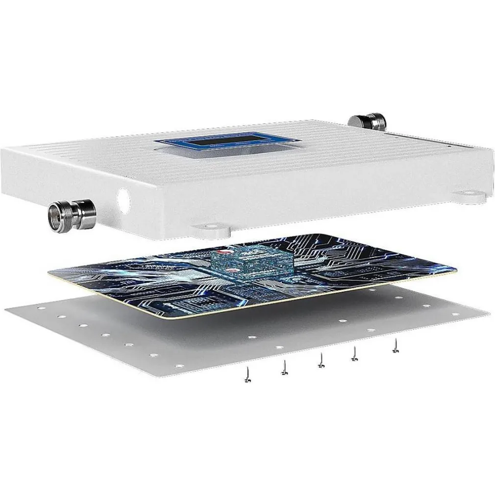 SET AMPLIFICATORE SEGNALE CELLULARE 2G 3G 4G LTE 900 1800 2100 MHZ DCS WCDMA GSM